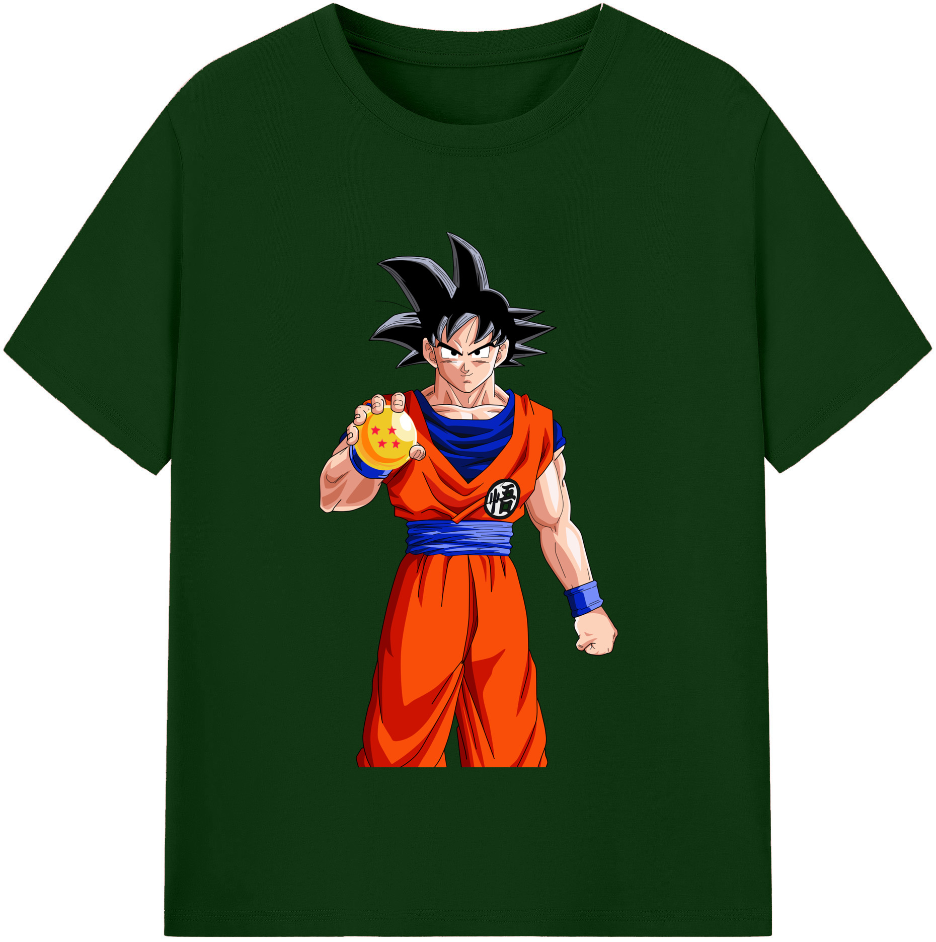 （画像用） ドラゴンボール 孫悟空（そん ごくう）Son Goku カカロット DRAGON BALL Kakarotto 綿100％半袖Tシャツ（フロントプリント）